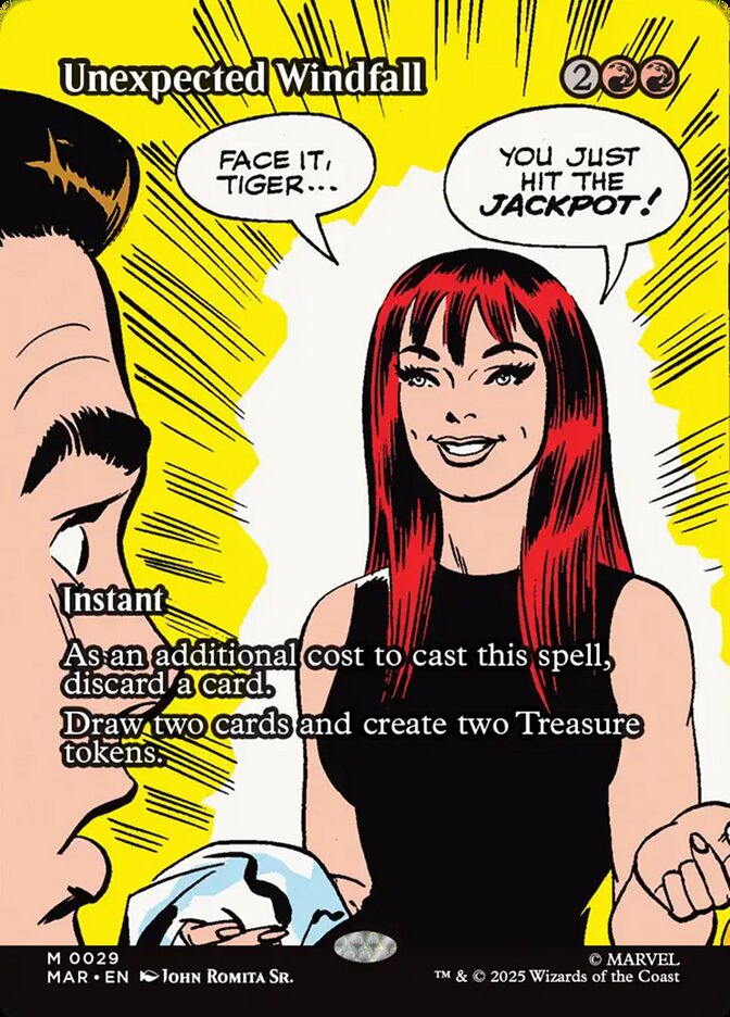 Unexpected Windfall (Borderless): Marvel Universe