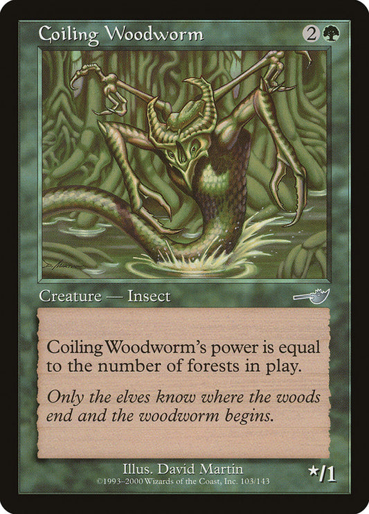 Coiling Woodworm - (Foil): Nemesis