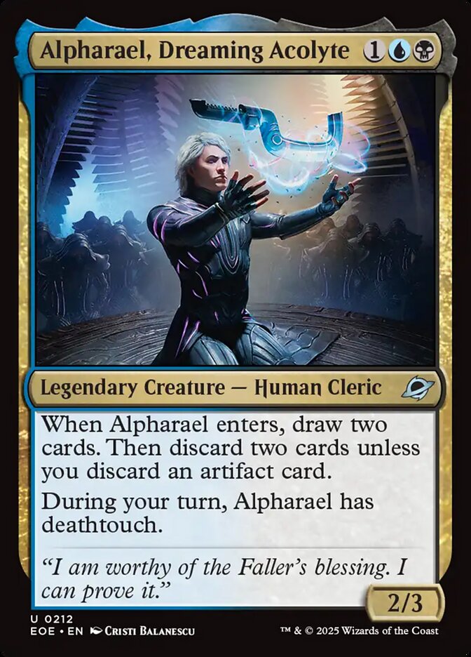 Alpharael, Dreaming Acolyte: Edge of Eternities