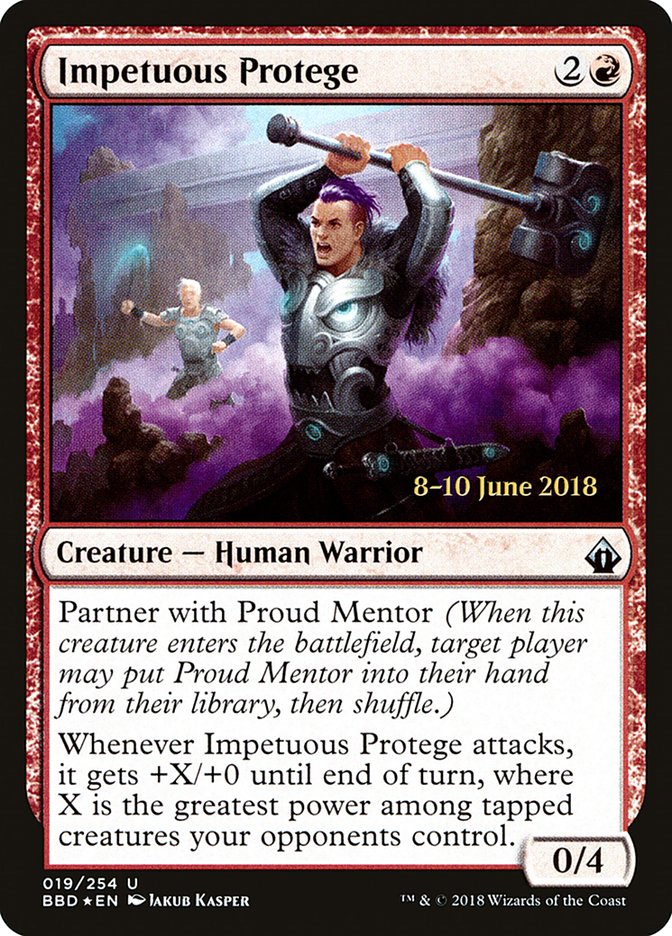 Impetuous Protege - (Foil): Battlebond Promos