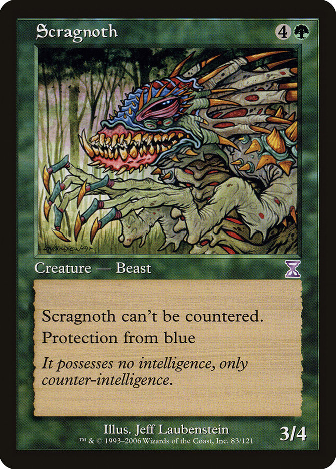 Scragnoth - (Foil): Time Spiral Timeshifted