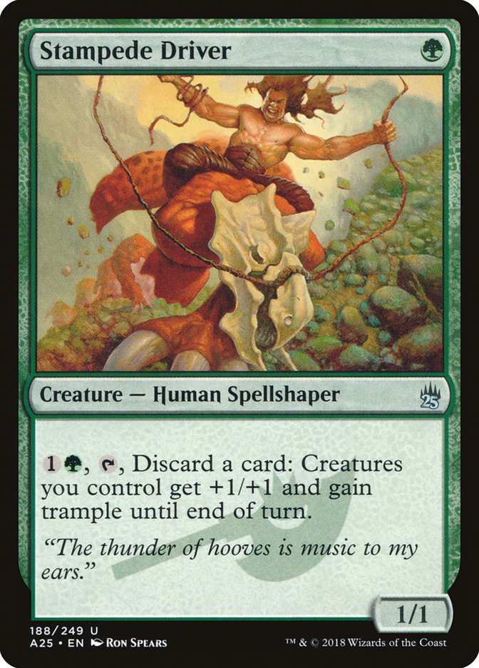 Stampede Driver - (Foil): Masters 25