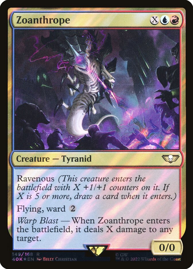 Zoanthrope (Surge Foil) - (Foil): Warhammer 40,000 Commander