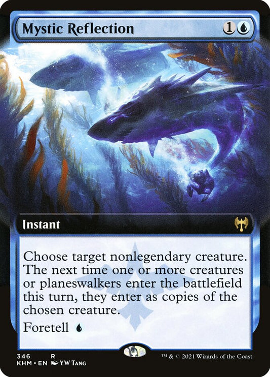 Mystic Reflection (Extended Art): Kaldheim