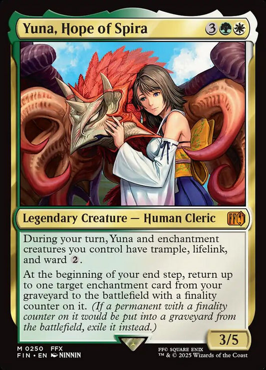 Yuna, Hope of Spira - (Foil): Final Fantasy