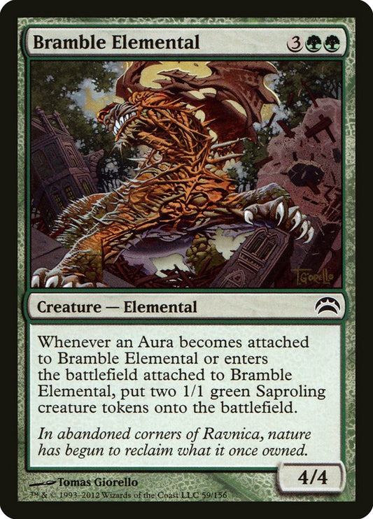 Bramble Elemental: Planechase 2012