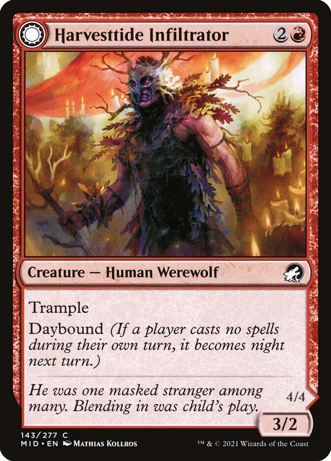 Harvesttide Infiltrator // Harvesttide Assailant: Innistrad: Midnight Hunt