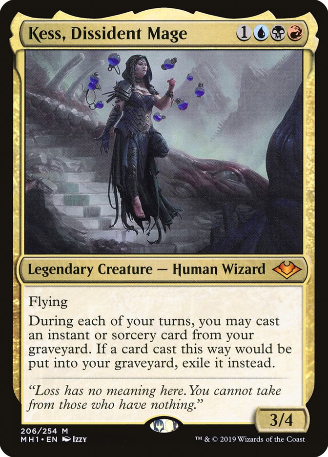 Kess, Dissident Mage - (Foil): Modern Horizons