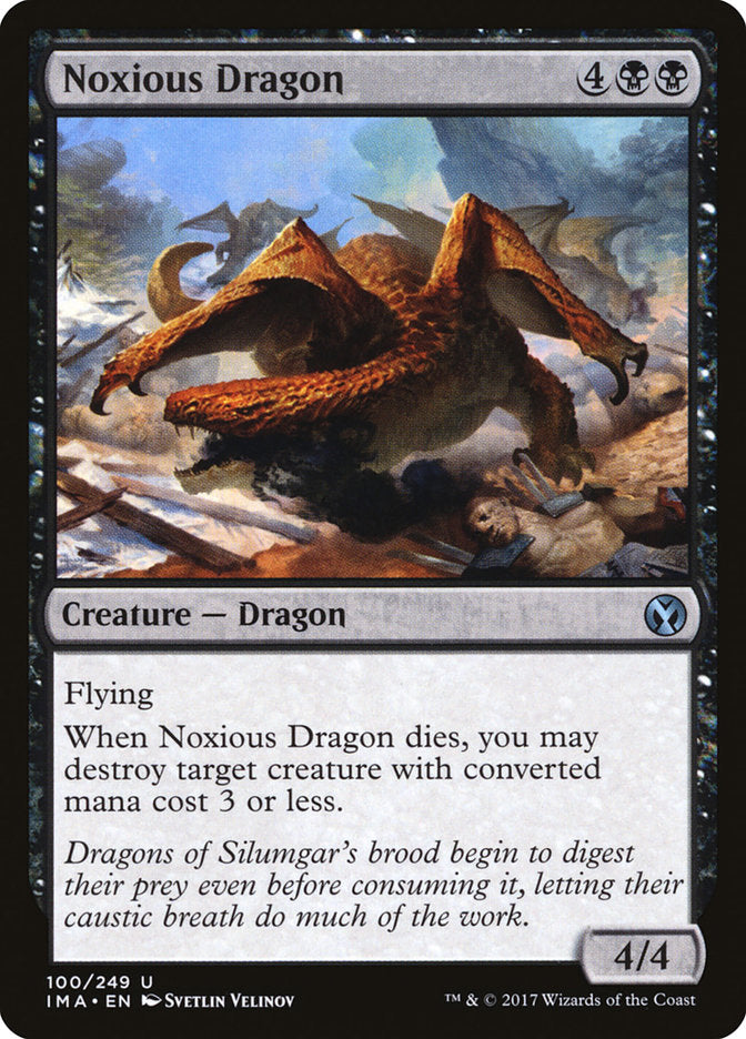 Noxious Dragon - (Foil): Iconic Masters