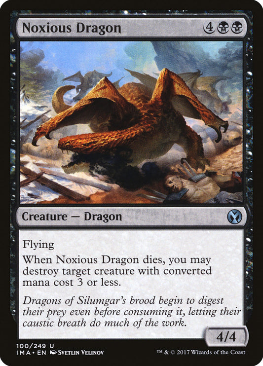 Noxious Dragon - (Foil): Iconic Masters