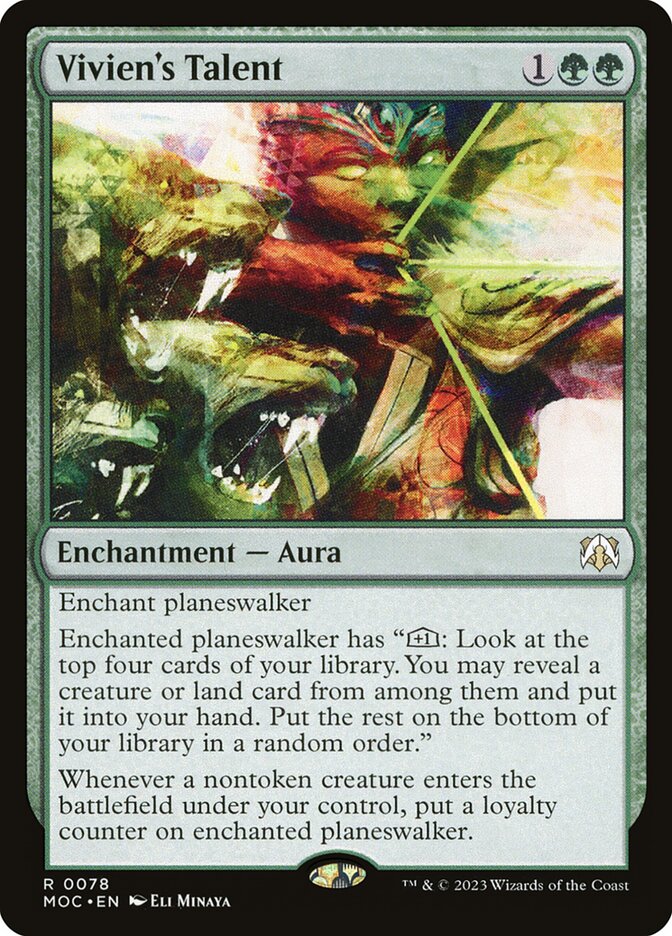 Vivien's Talent: March of the Machine Commander