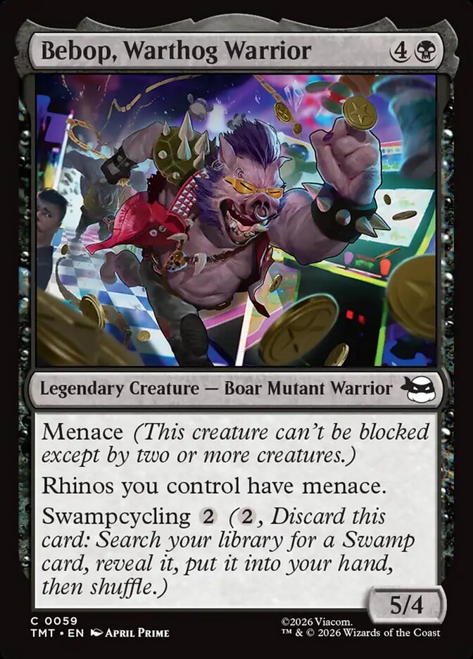 Bebop, Warthog Warrior - (Foil): Teenage Mutant Ninja Turtles