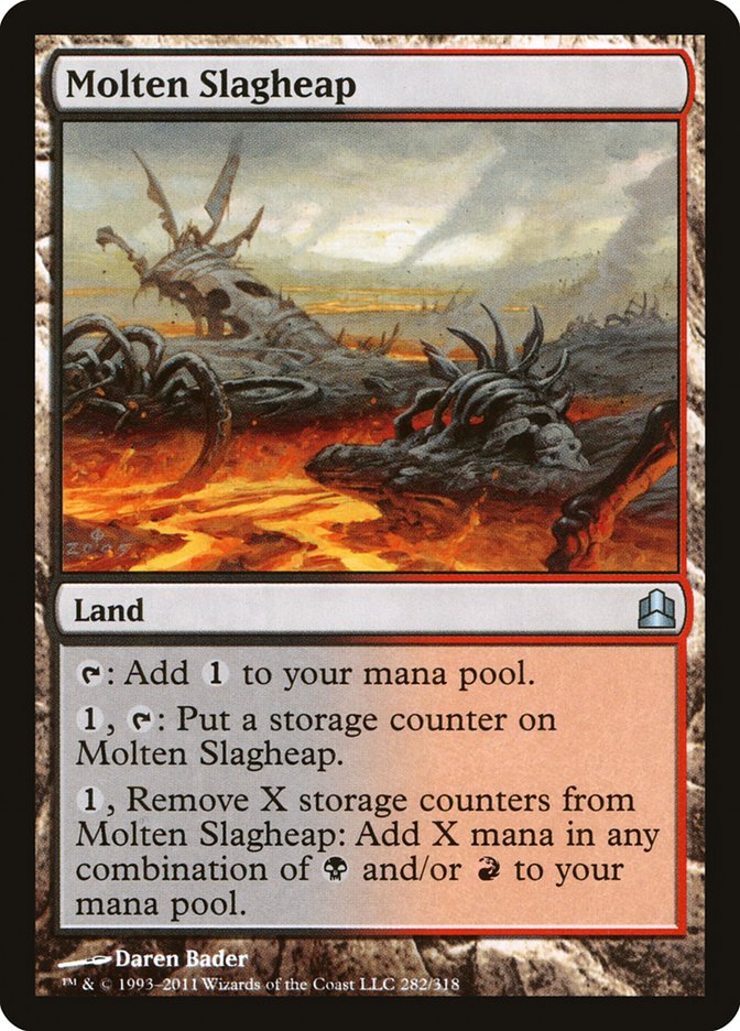 Molten Slagheap: Commander 2011