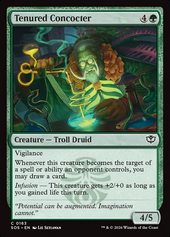 Tenured Concocter - (Foil): Secrets of Strixhaven