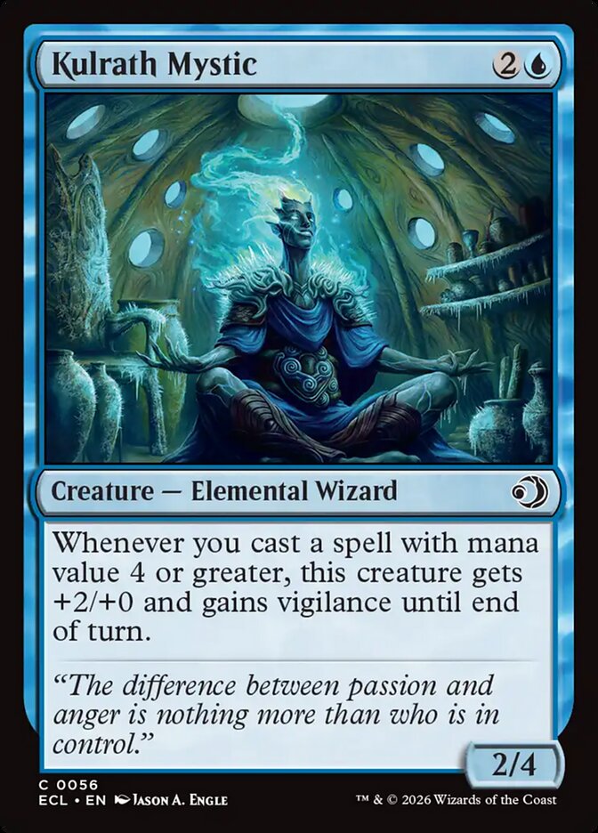 Kulrath Mystic - (Foil): Lorwyn Eclipsed