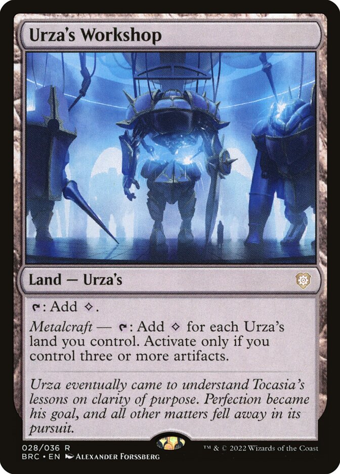 Urza's Workshop: The Brothers' War Commander