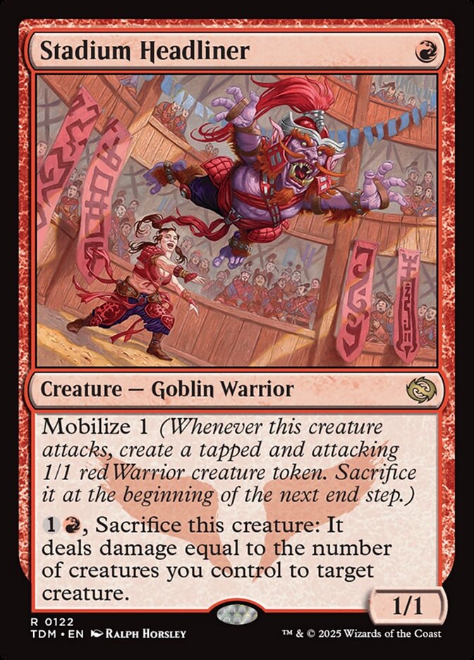 Stadium Headliner - (Foil): Tarkir: Dragonstorm