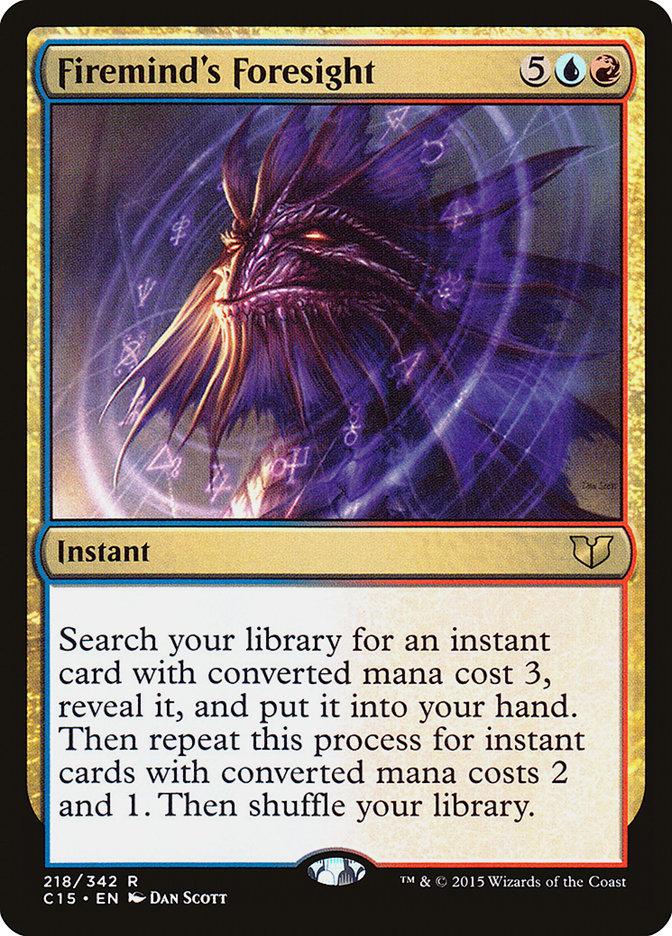 Firemind's Foresight: Commander 2015