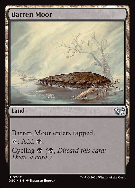 Barren Moor: Duskmourn: House of Horror Commander