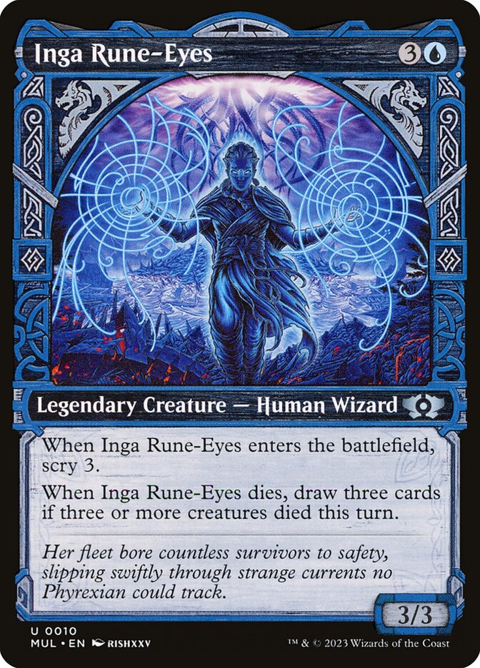 Inga Rune-Eyes (Showcase) - (Foil): Multiverse Legends