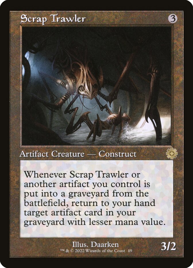 Scrap Trawler (#049) (Retro Frame) - (Foil): The Brothers' War Retro Artifacts