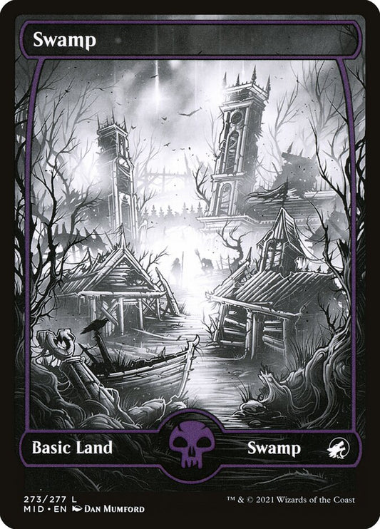 Swamp (#273) (Full Art): Innistrad: Midnight Hunt