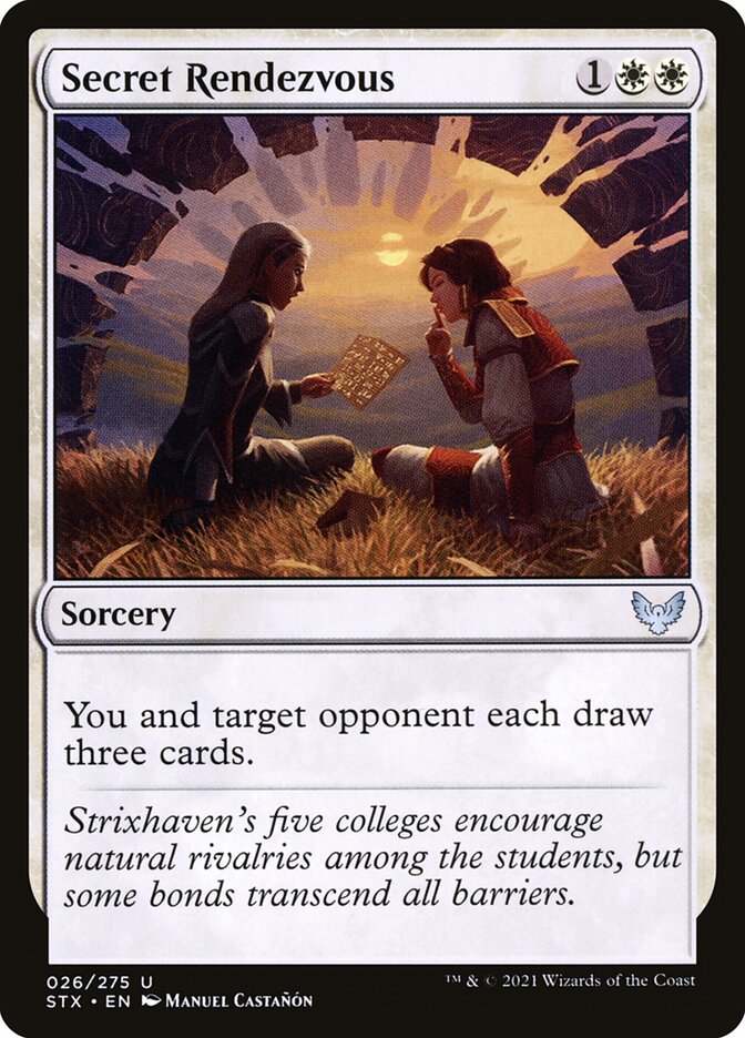 Secret Rendezvous - (Foil): Strixhaven: School of Mages