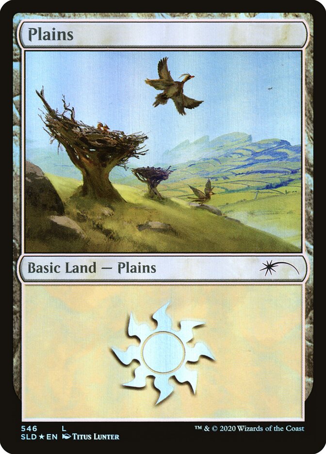 Plains (Secret Lair) (#546) - (Foil): Secret Lair Drop