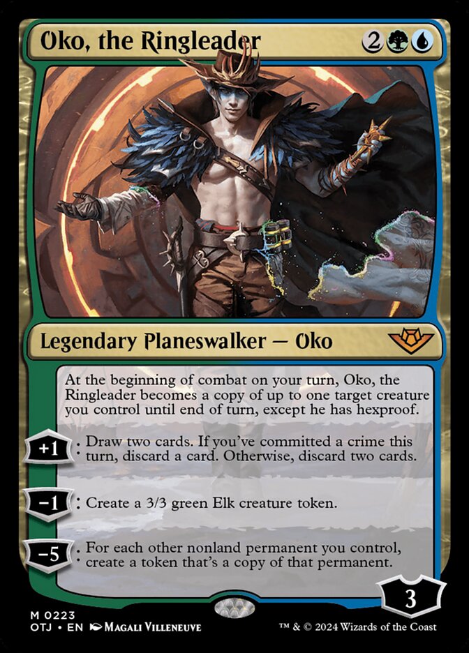 Oko, the Ringleader - (Foil): Outlaws of Thunder Junction