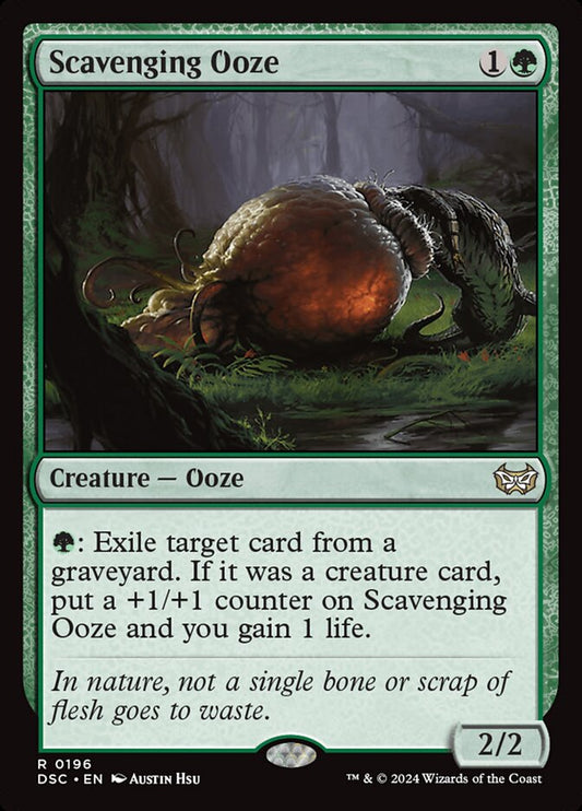 Scavenging Ooze: Duskmourn: House of Horror Commander