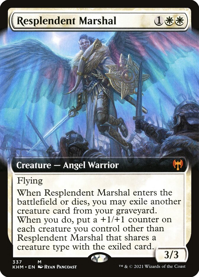Resplendent Marshal (Extended Art) - (Foil): Kaldheim