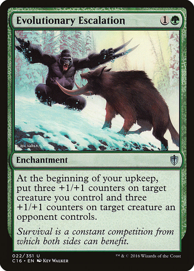 Evolutionary Escalation: Commander 2016