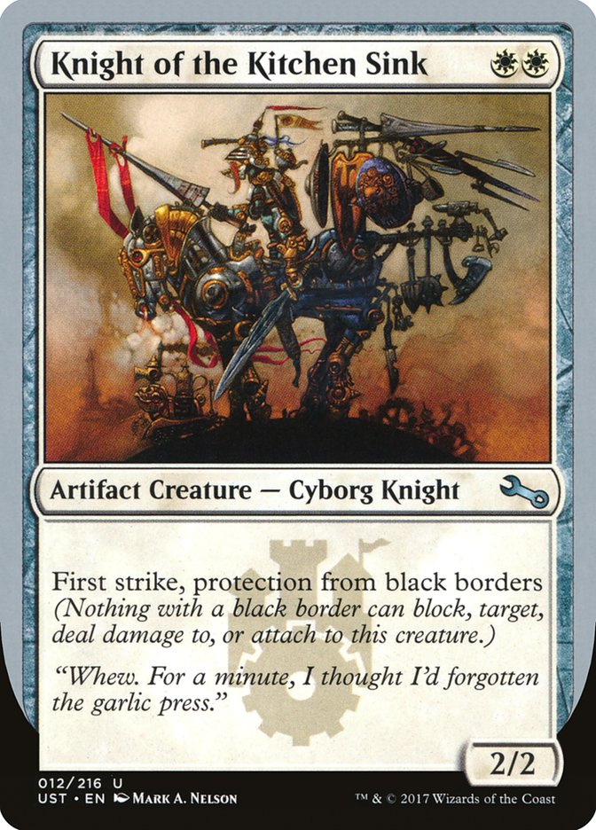 Knight of the Kitchen Sink - (Foil): Unstable