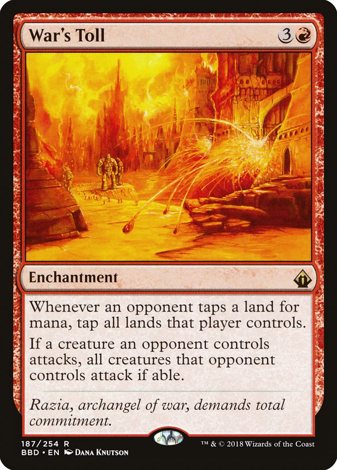 War's Toll - (Foil): Battlebond