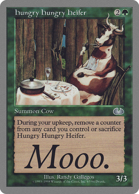Hungry Hungry Heifer: Unglued