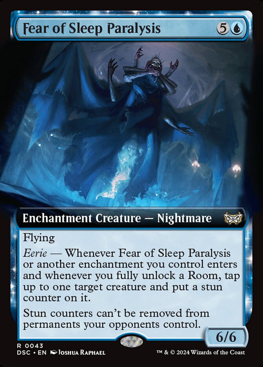 Fear of Sleep Paralysis (Extended Art): Duskmourn: House of Horror Commander