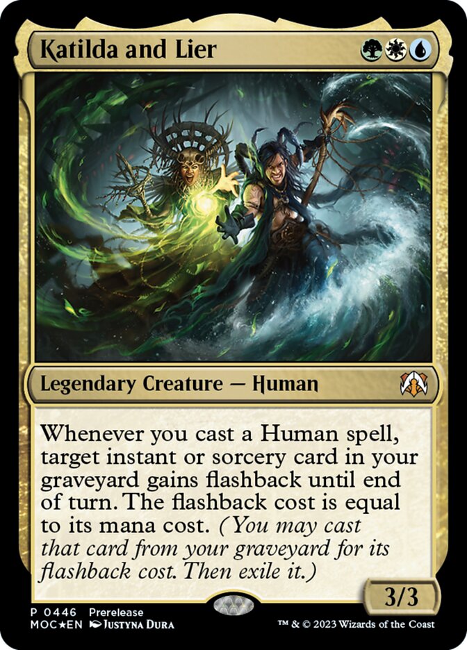 Katilda and Lier - (Foil): March of the Machine Commander