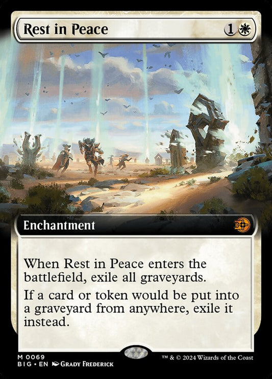Rest in Peace (#069) (Extended Art) - (Foil): The Big Score