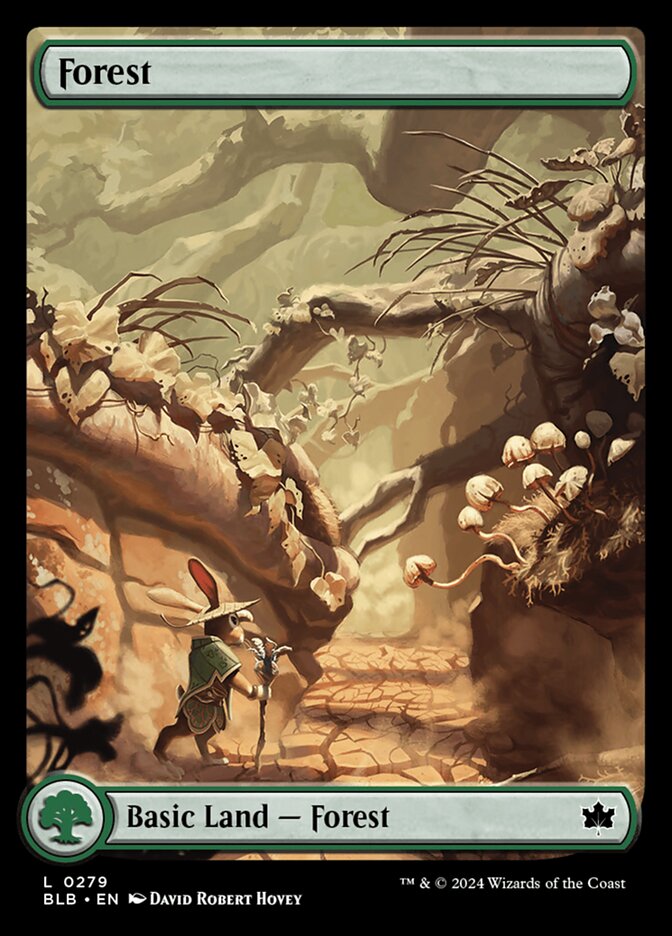 Forest (#279) (Full Art): Bloomburrow