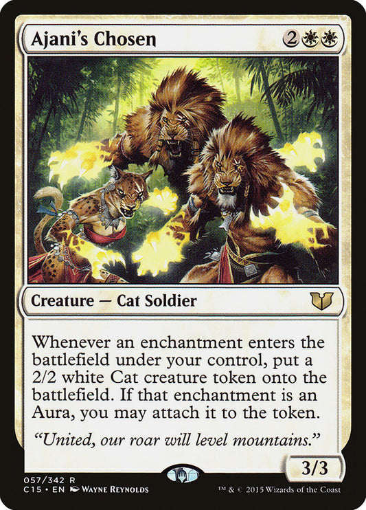 Ajani's Chosen: Commander 2015