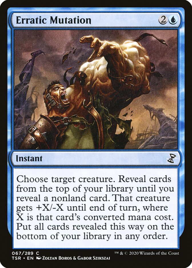 Erratic Mutation - (Foil): Time Spiral Remastered