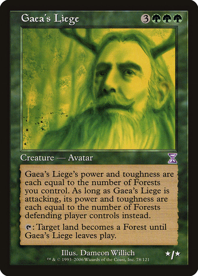 Gaea's Liege: Time Spiral Timeshifted