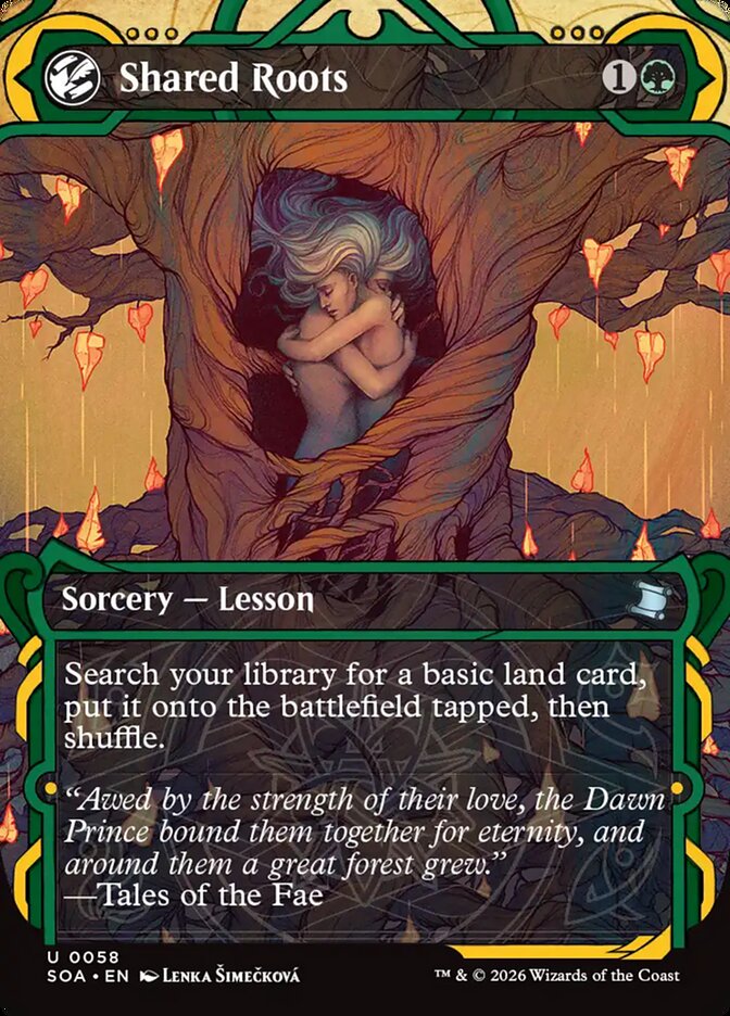 Shared Roots - (Foil): Secrets of Strixhaven Mystical Archive