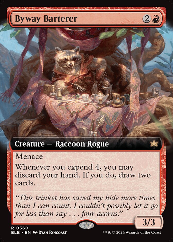 Byway Barterer (Extended Art): Bloomburrow