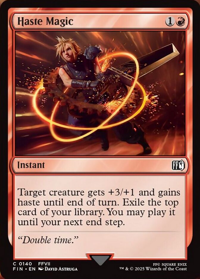 Haste Magic - (Foil): Final Fantasy