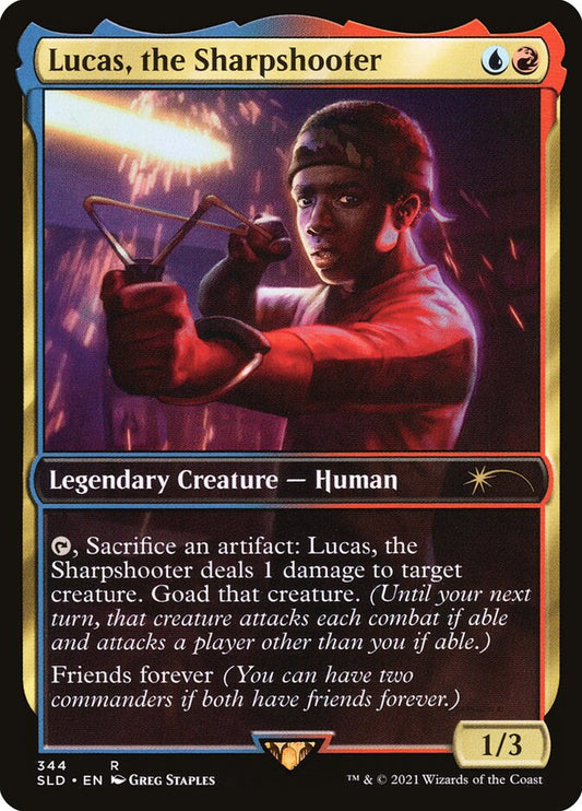 Lucas, the Sharpshooter (Stranger Things) (Secret Lair) (Full Art) - (Foil)