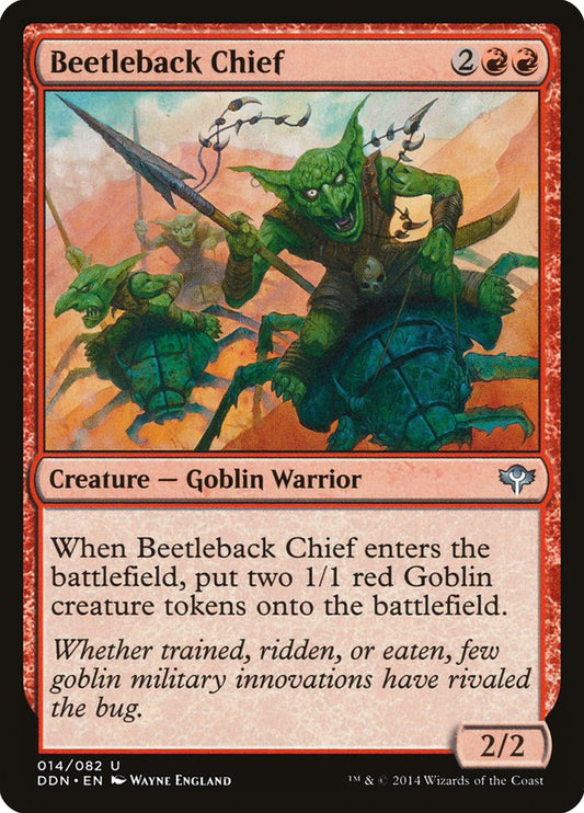 Beetleback Chief: Duel Decks: Speed vs. Cunning