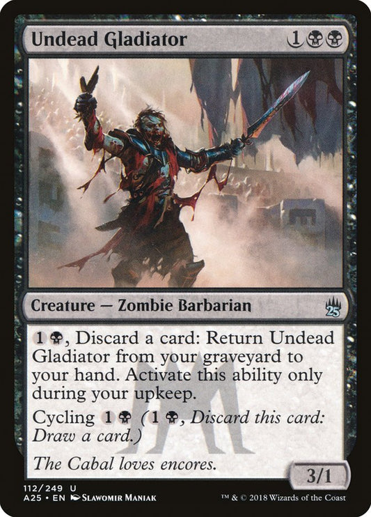 Undead Gladiator: Masters 25