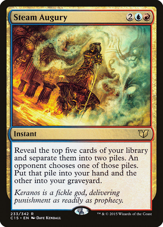 Steam Augury: Commander 2015