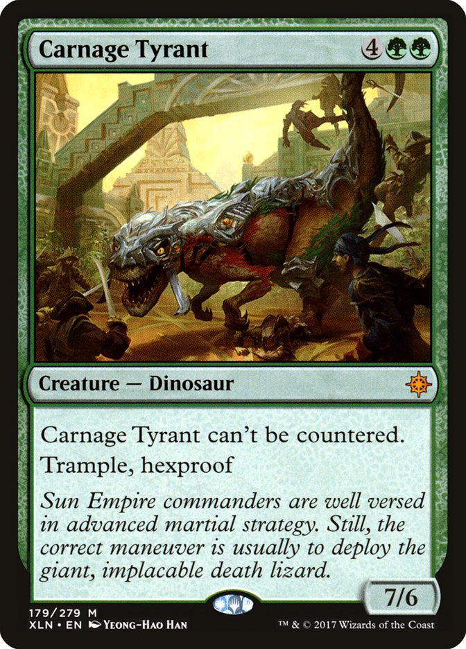 Carnage Tyrant - (Foil): Ixalan